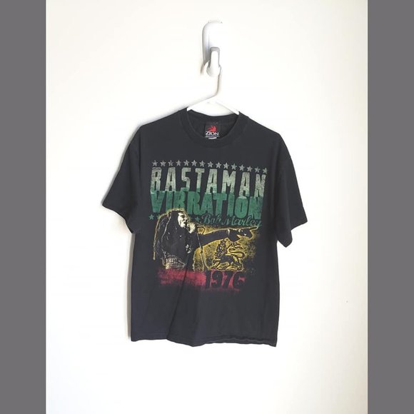 Bob Marley Rastaman Vibration 1976 T-shirt - Picture 2 of 7